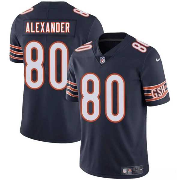 Men & Women & Youth Chicago Bears #80 Maurice Alexander Navy 2025 Vapor Stitched Jersey,We sell and wholesale Men & Women & Youth Chicago Bears #80 Maurice Alexander Navy 2025 Vapor Stitched Jersey on line form chian!